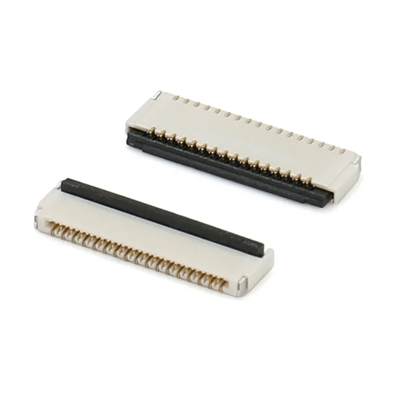 0.3mm pitch back flip-lock type h1.0mm FPC connector