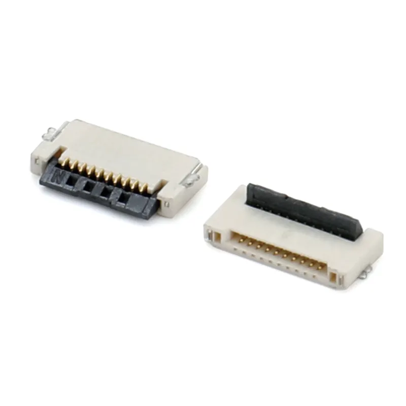 0.5mm pitch back flip-lock type h1.2mm FPC connector