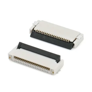 0.5mm pitch black flip-lock type h2.0mm FPCFFC connector