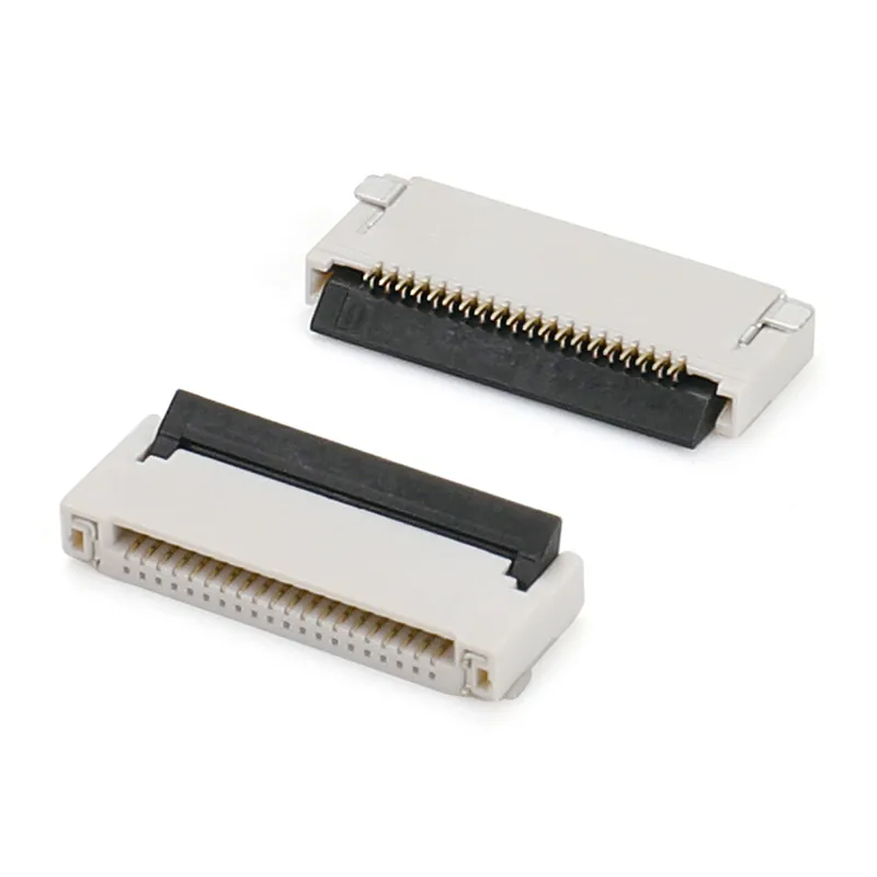 0.5mm pitch black flip-lock type h2.0mm FPCFFC connector for sangsung lcd