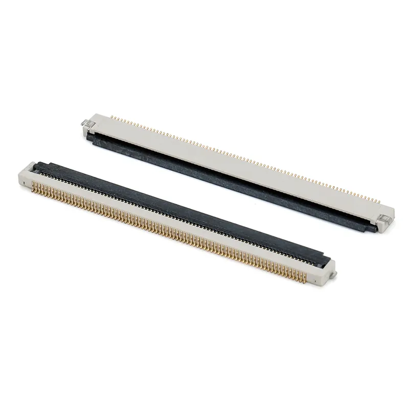 0.5mm pitch flip-lock type h1.8mm FPC/FFC connector for touch screen