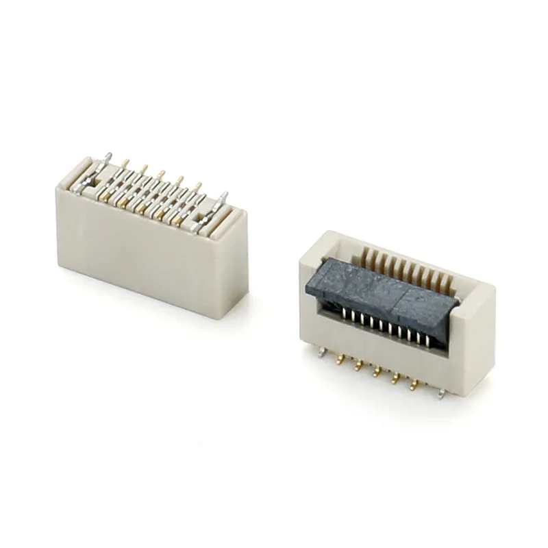 0.5mm pitch flip-lock vertical type h5.2mm FPC/FFC zip connector
