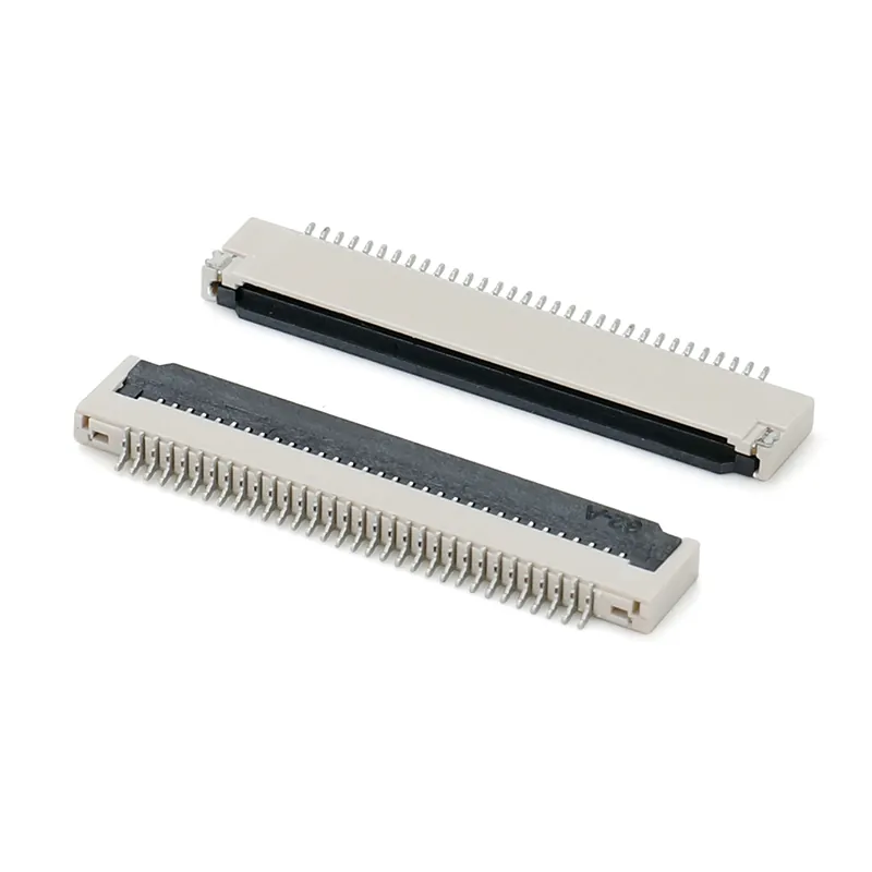 0.8mm pitch flip-lock type 32P h2.0mm FFC/FPC connector