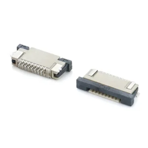 0.8mm pitch half coverage bottom contact type h2.5mm FFC/FPC connector