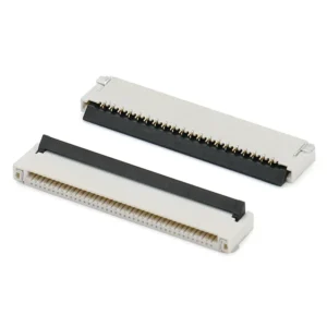 1.0mm pitch back flip-lock type h2.0mm FFC/FPC connector