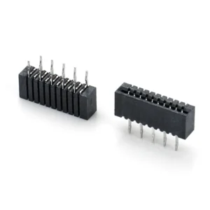 1.0mm pitch dual contact type DIP 180 degree opposite position FFC/FPC connector