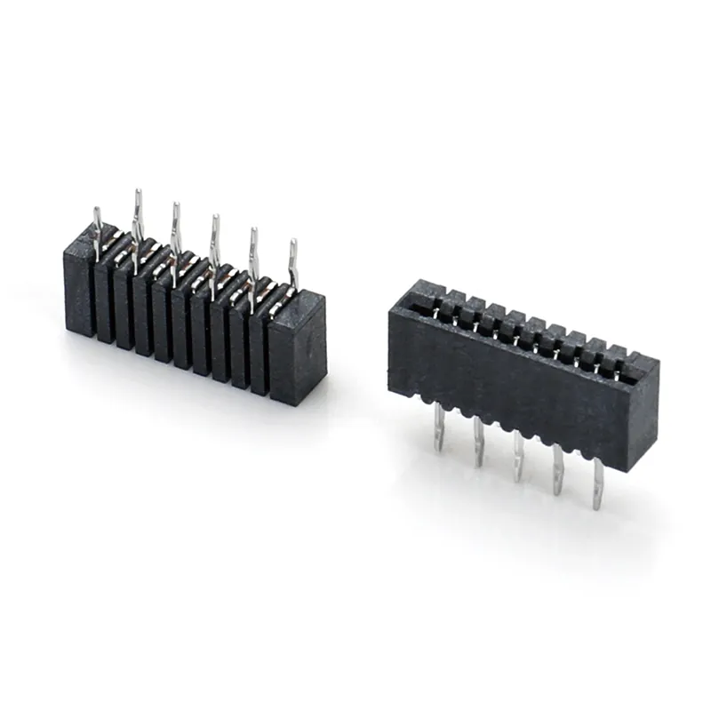 1.0mm pitch dual contact type DIP 180 degree opposite position FFC/FPC connector