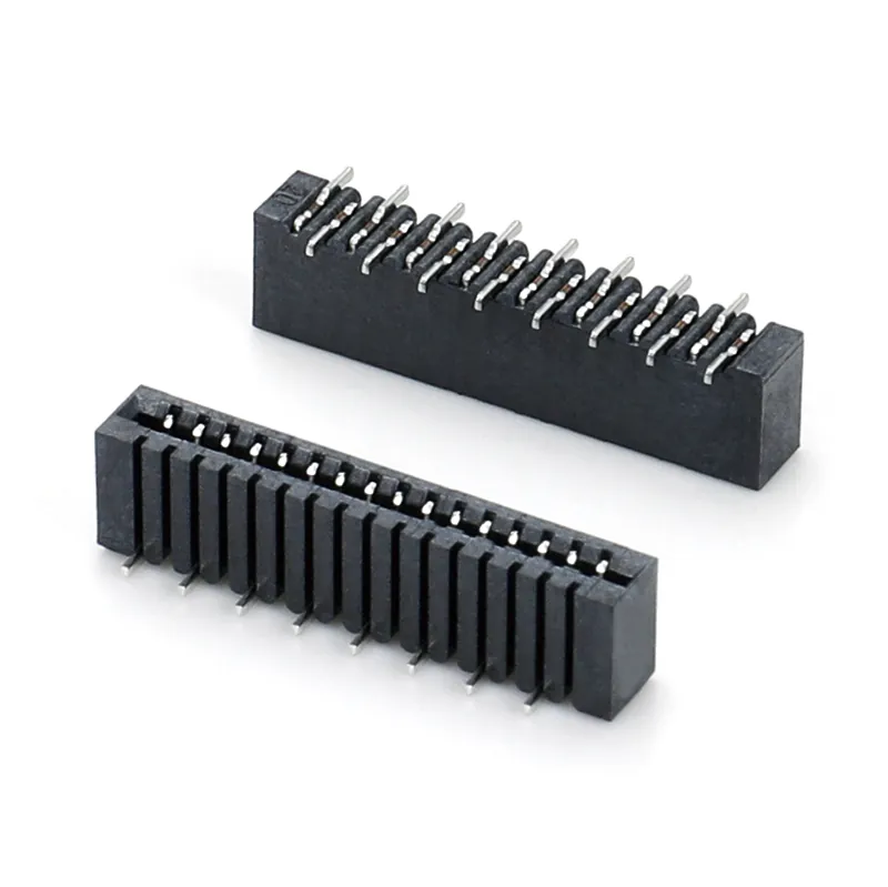1.0mm pitch dual contact vertical type FFC/FPC connector
