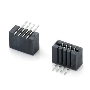 1.0mm pitch dual contact vertical type single row long needle FFC/FPC connector