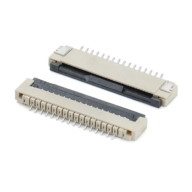 1.0mm pitch flip-lock type h2.0mm FFC/FPC connector