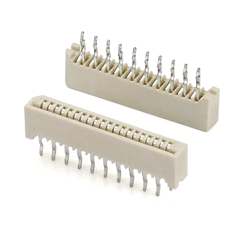 1.0mm pitch single side DIP 180 degree FFC/FPC connector