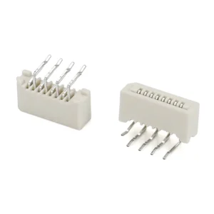 1.0mm pitch single side DIP 90 degree FFC/FPC connector