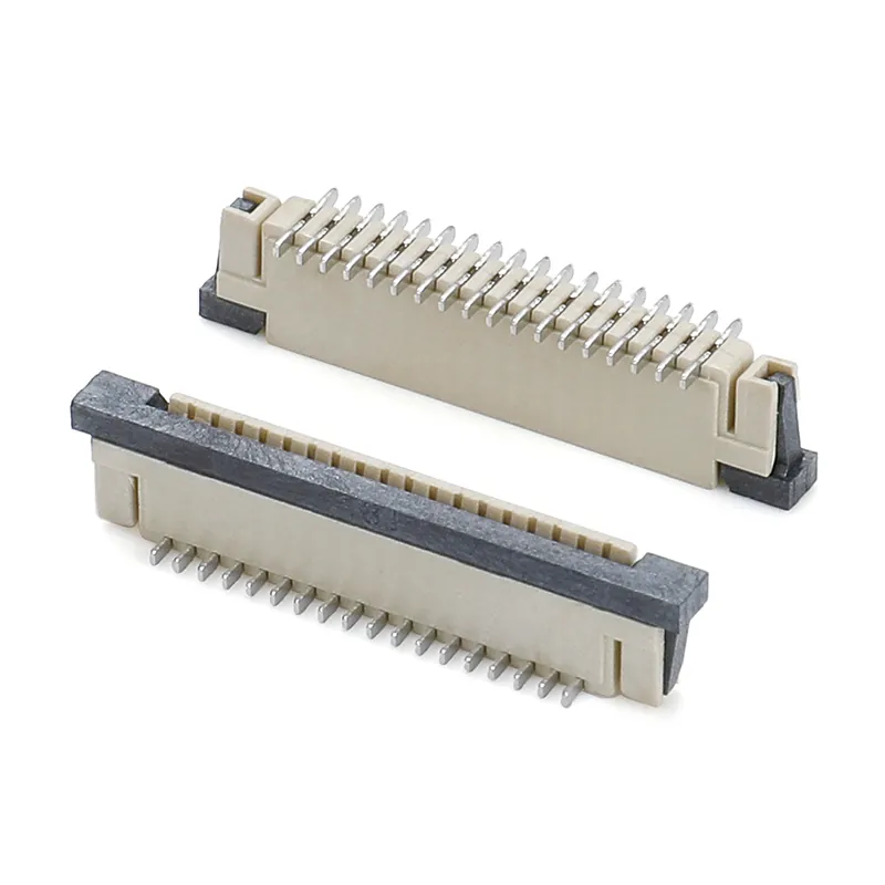 1.0mm pitch vertical type single row FFC/FPC connector