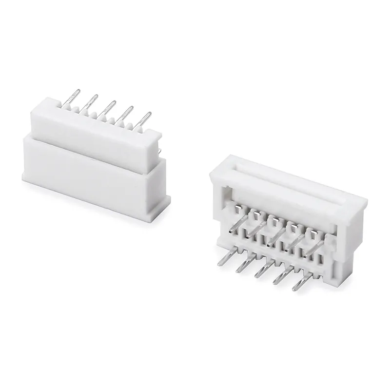 1.25mm pitch DIP 90 degree zip type FFC/FPC connector