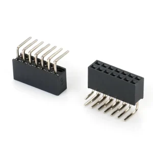 1.27/2.0/2.54 Double Row 90 Degree SMT Type Female Header