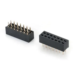 1.27/2.0/2.54 Double Row DIP Type U 180 Degree Female Header