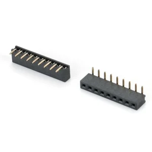 1.27/2.0/2.54 Single Row DIP Type U 90 Degree Female Header