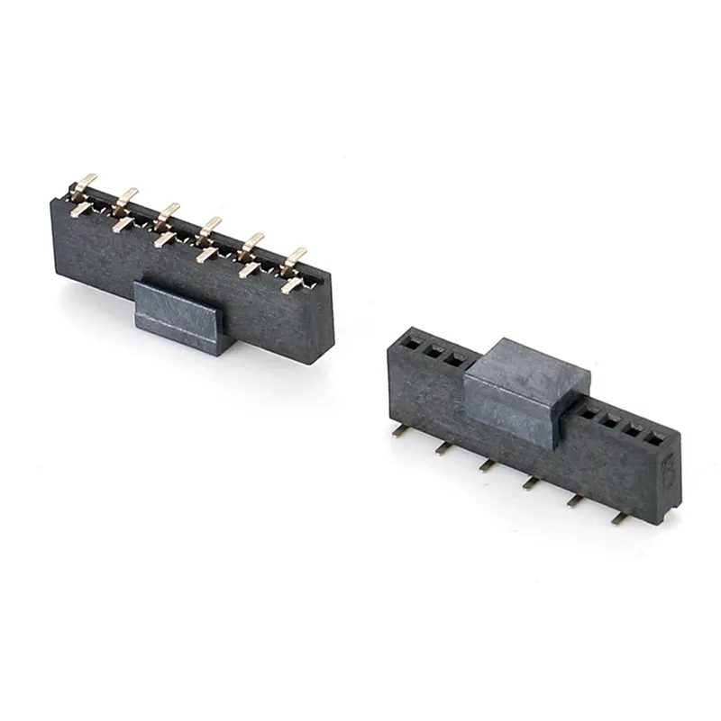 1.27/2.0/2.54 Single Row Dislocation SMT Type with Cap Female Header