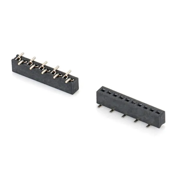 1.27/2.0/2.54 Single Row Female Header Type U 180 Degree SMD