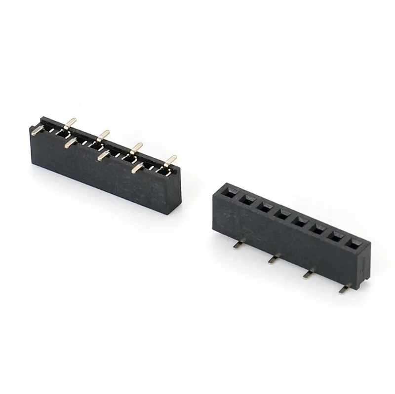 1.27/2.0/2.54 Single Row SMD Dislocation Type U Famale Header