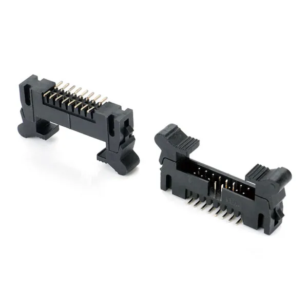 1.27/2.0/2.54 Straight Through Hole PCB Header Shrouded DIP Hook Buckle SMT