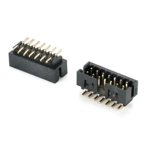 1.27/2.0/2.54 Straight Through Hole SMT Right Angle PCB Header Shrouded