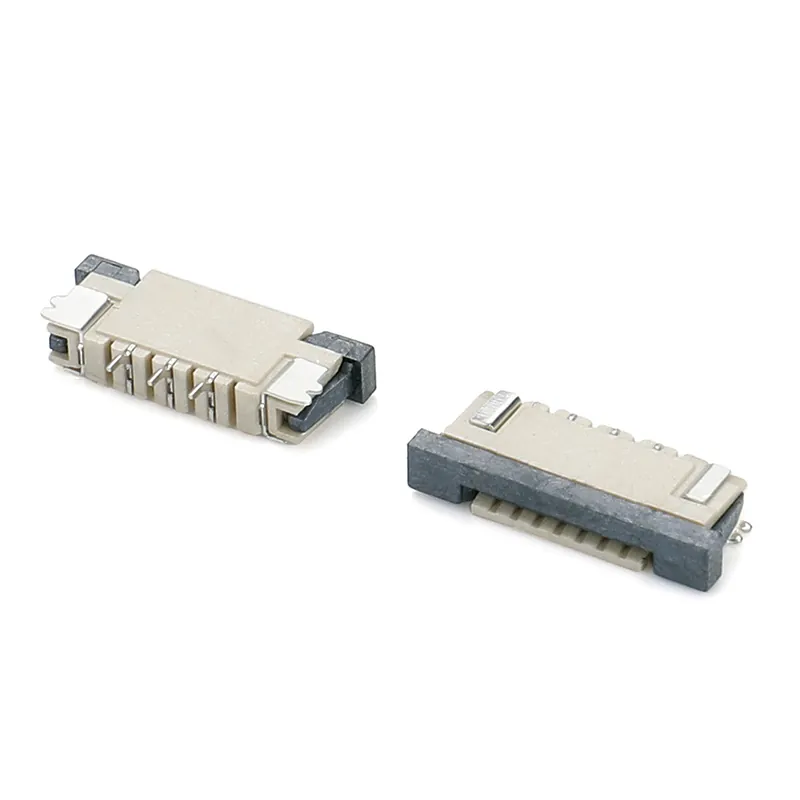 2.0mm pitch half coverage bottom contact type h2.5mm FFC/FPC connector