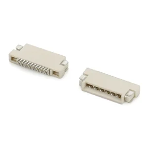 FPC/FFC 0.5mm pitch dual contact horizontal type h1.5mm zip connector