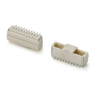 1.0mm pitch vertical type with buckle wire to boardwafer connector SMT