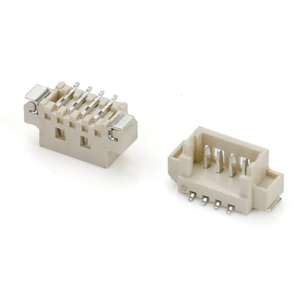 1.25mm pitch vertical type Stand-up flat mouth wire to boardwafer connector SMT