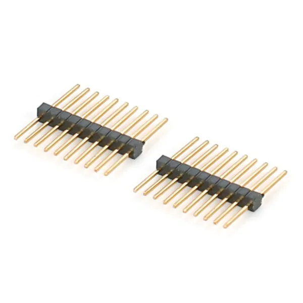 1.5mm 2.54mm 3.96mm Pitch Round Kicad Connector single Row Straight Pin Header