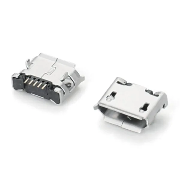 Micro USB 2.0 type B pcb board SMT 5 pin female usb port