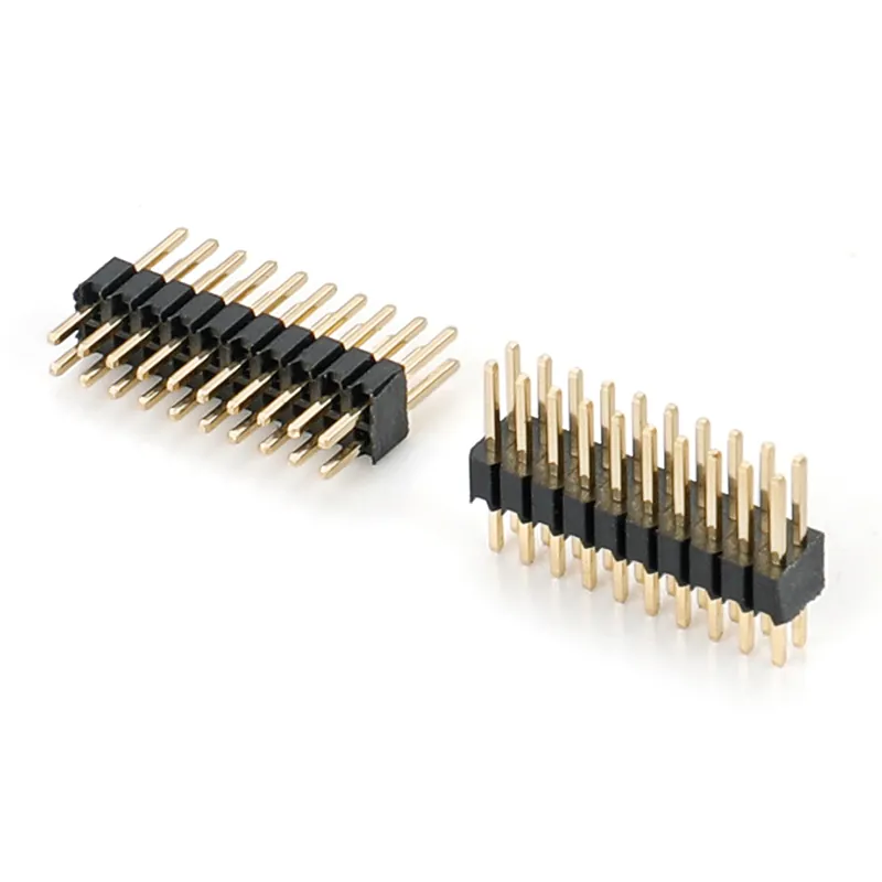 PH1.27 double row DIP gold plated pin header