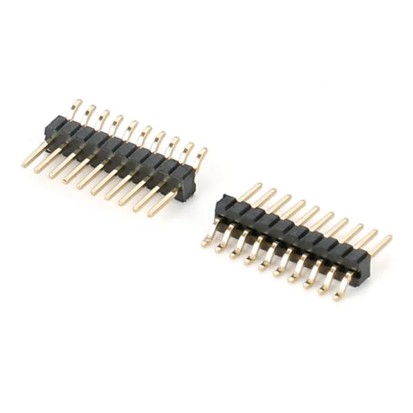 PH1.27 horinzontal type gold plated pin header