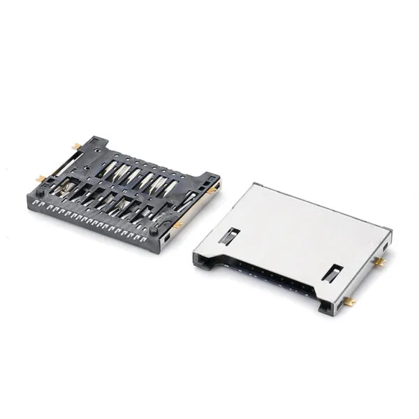 Self-defeating 4.0 SD card connector