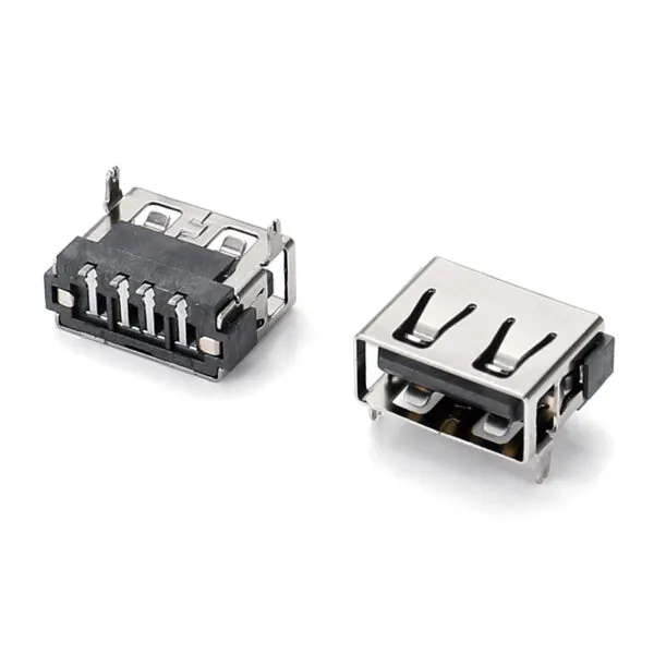 USB 2.0 AF short body 10.0 insert front stick back connector