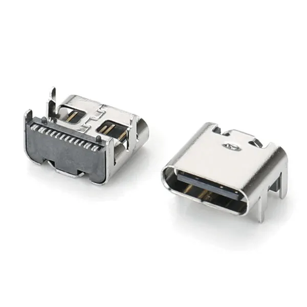 USB type c board 16 pin female socket h1.0 connector